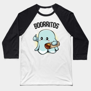 Halloween Ghost Baseball T-Shirt